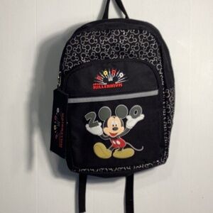 Mickey Millennium 2000 Vintage Backpack Mickey Unlimited Disney 42725